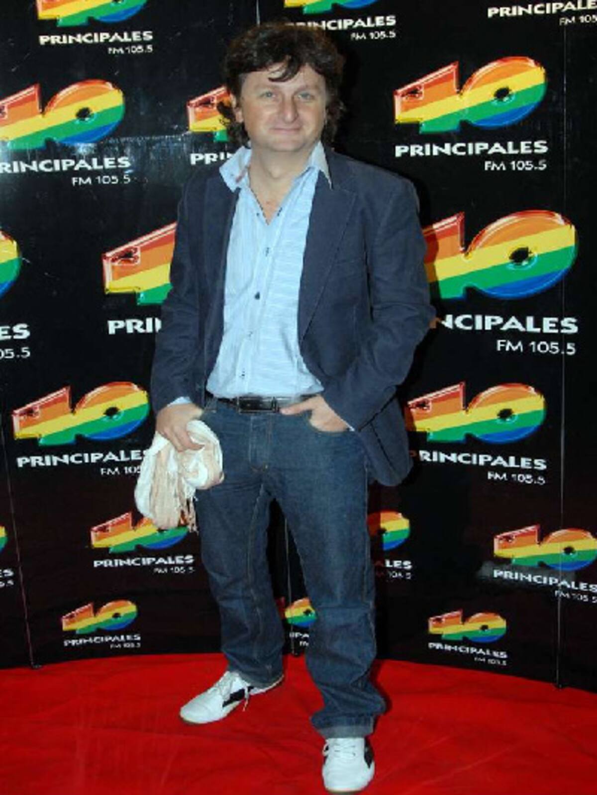 El conductor de la gala...