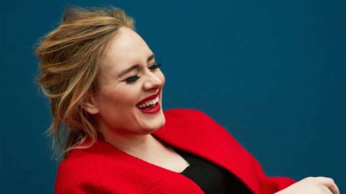 Adele la pasa mal en el gimnasio