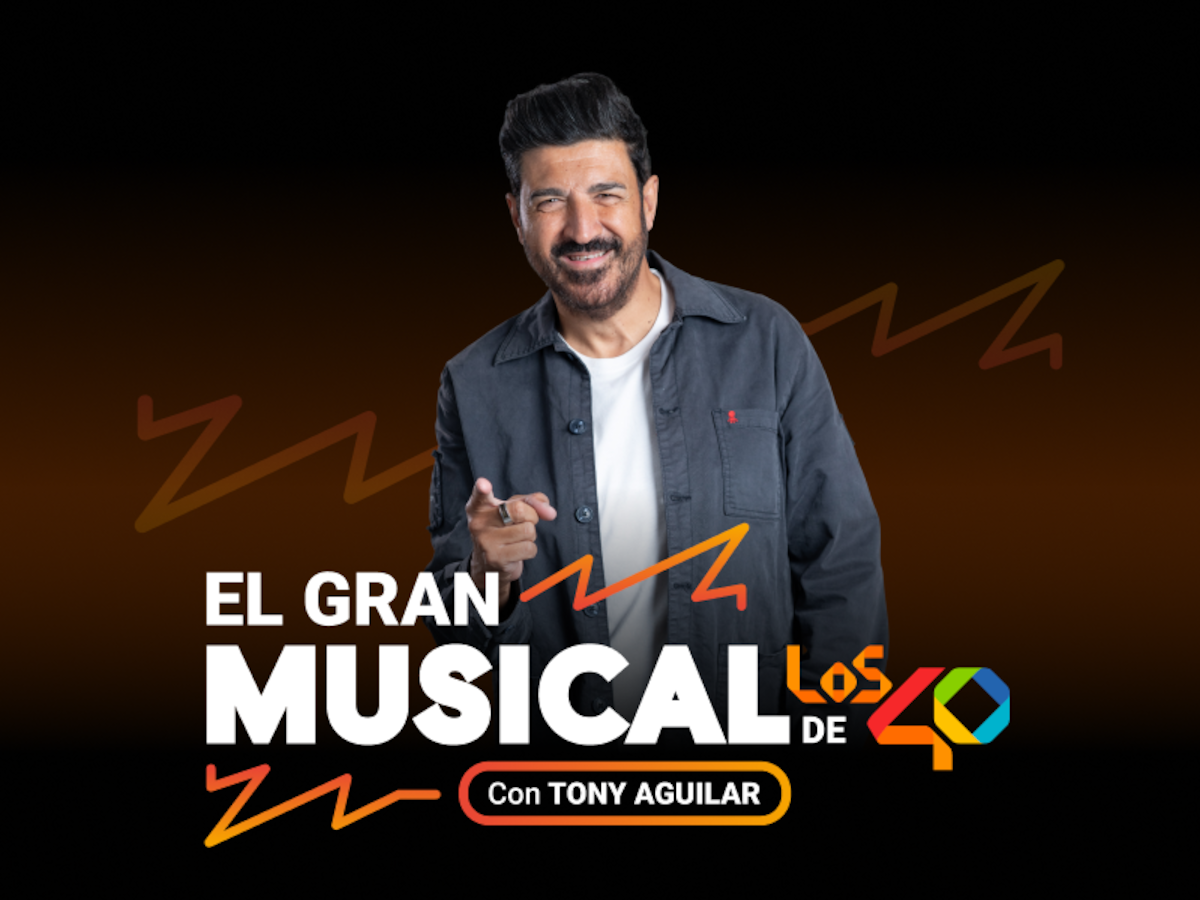 Estrenamos nuevo programa: '60 aniversario: El gran musical de LOS40', presentado por Tony Aguilar