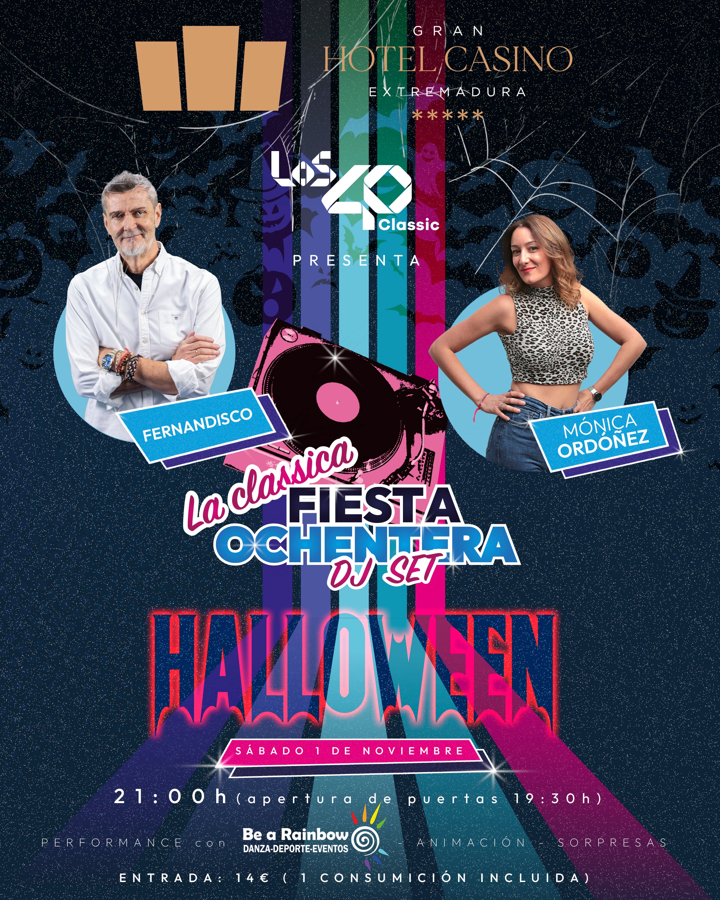 Llega la Classica Fiesta Ochentera a Badajoz