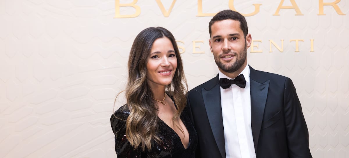 Malena Costa y Mario Suárez, en un evento de Bvlgari en 2023.