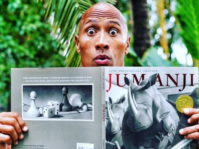 The Rock anticipa la remake de Jumanji