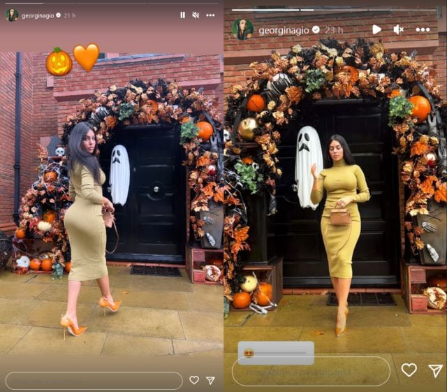 Georgina Rodríguez decora su casa de Halloween