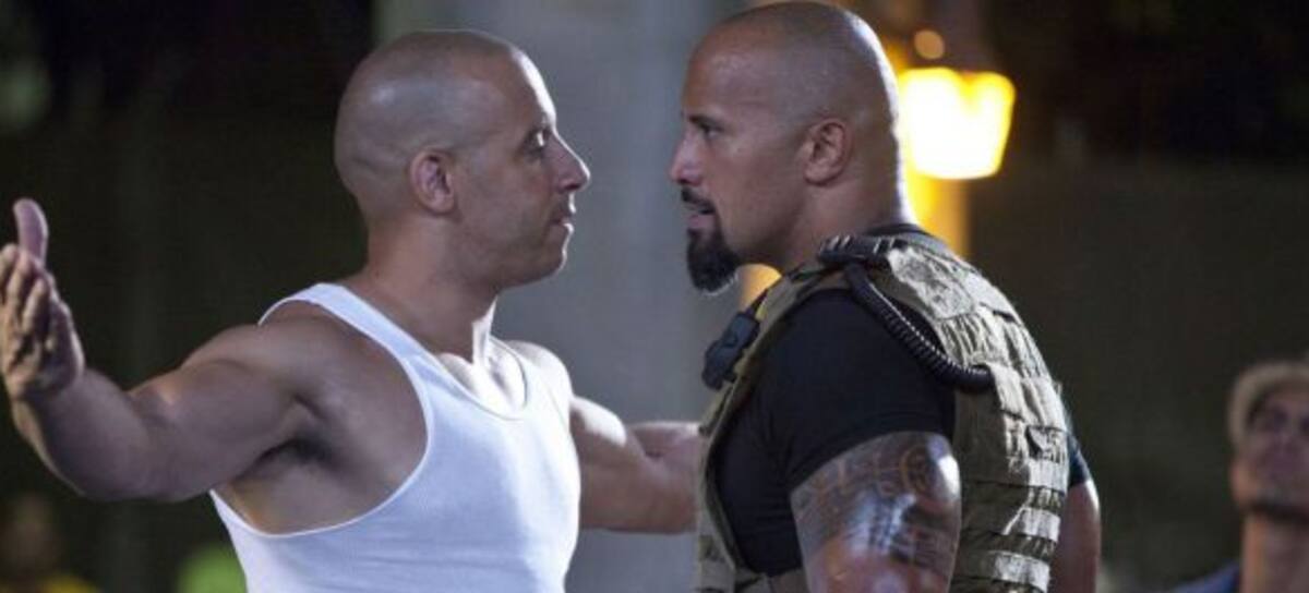 Todo mal para "The Rock" en el set de FF8