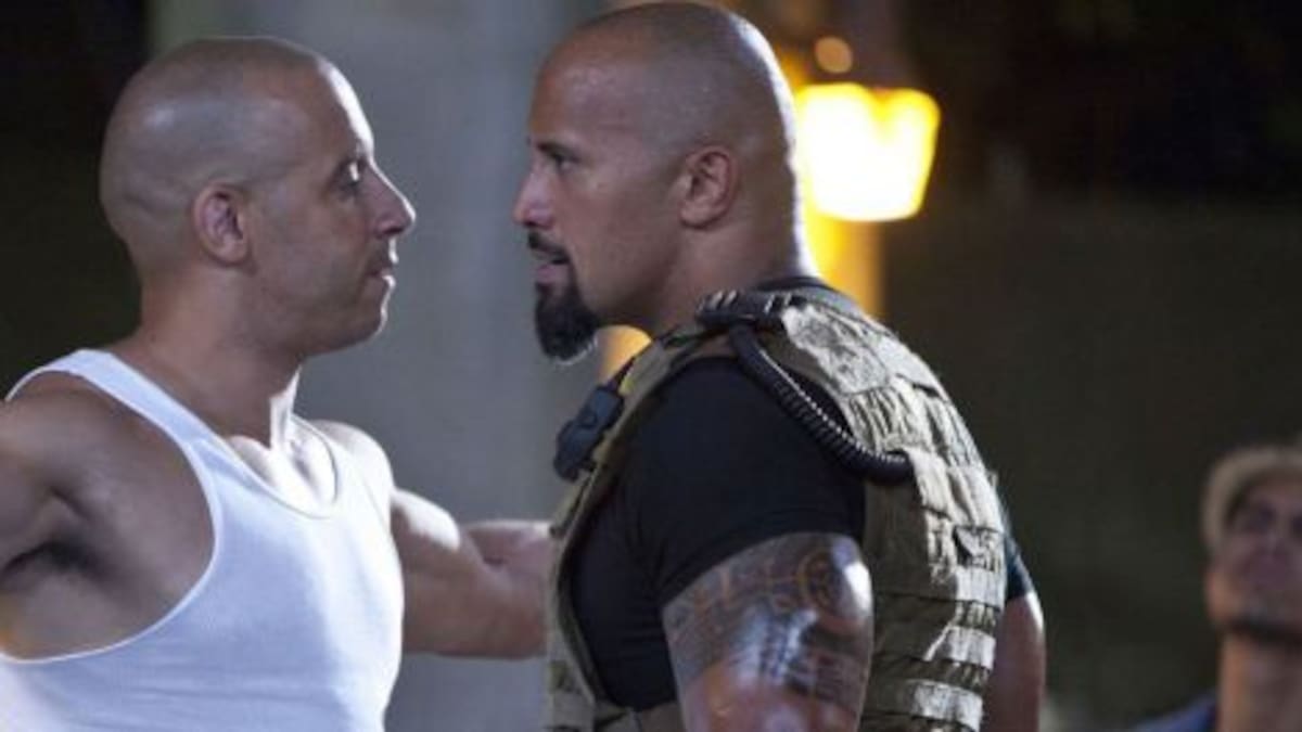 The Rock no está contento con el rodaje de Rapidos y Furiosos 8