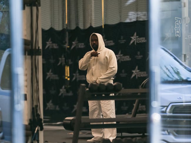 Kanye West, visto en Los Ángeles.