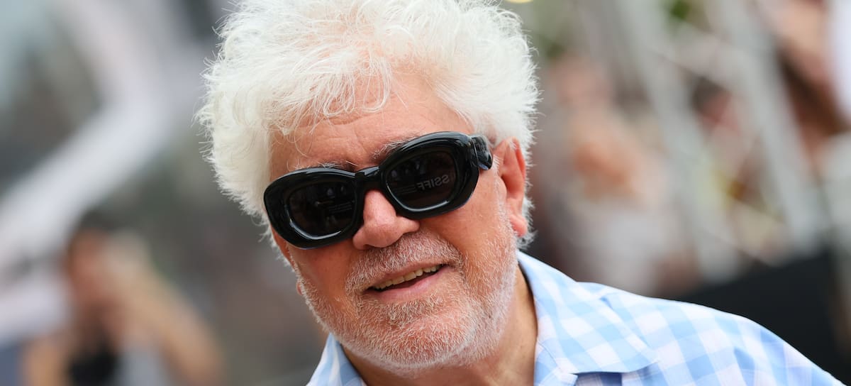 El director Pedro Almodóvar en el Festival de Cine de San Sebastián
