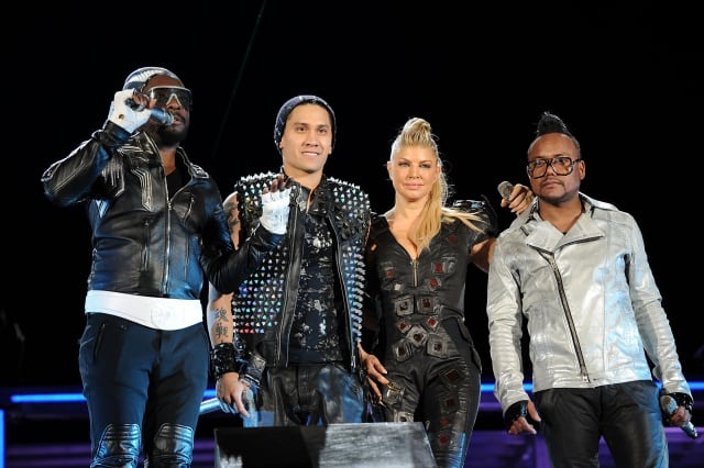 The Black Eyed Peas, en un show en Nueva York en 2011.