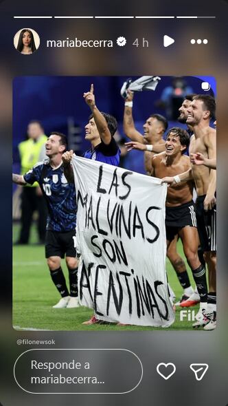 María Becerra y el lado más reivindicativo del Mundial 2026 en la semifinal.