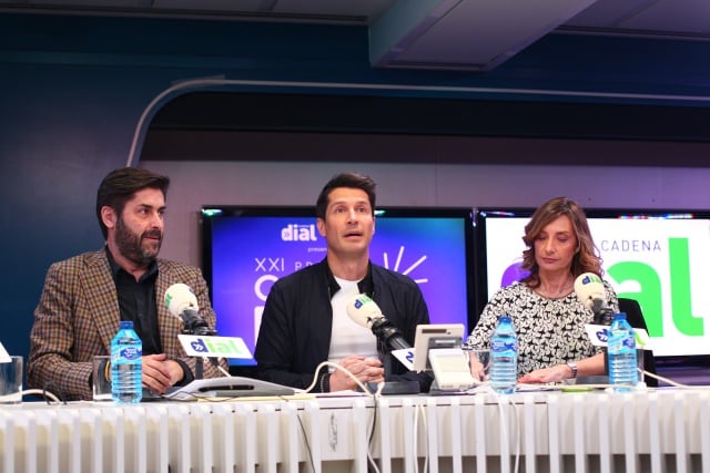 Vicente Jiménez, Jaime Cantizano y Eva Cebrián.