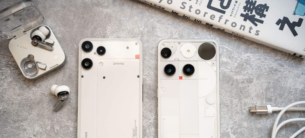 Phone 3a Lite (izq) vs Nothing Phone 3 (der)