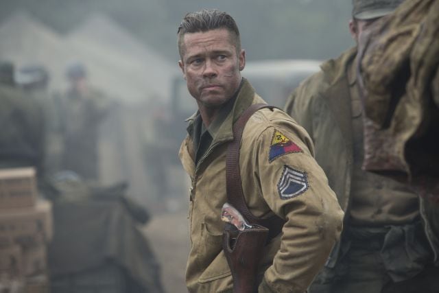 Brad Pitt en War Machine, peli en la que también participa Hopper Penn.