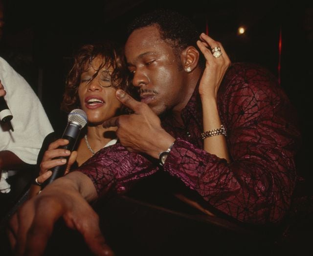 Whitney Houston y Bobby Brown (2000).