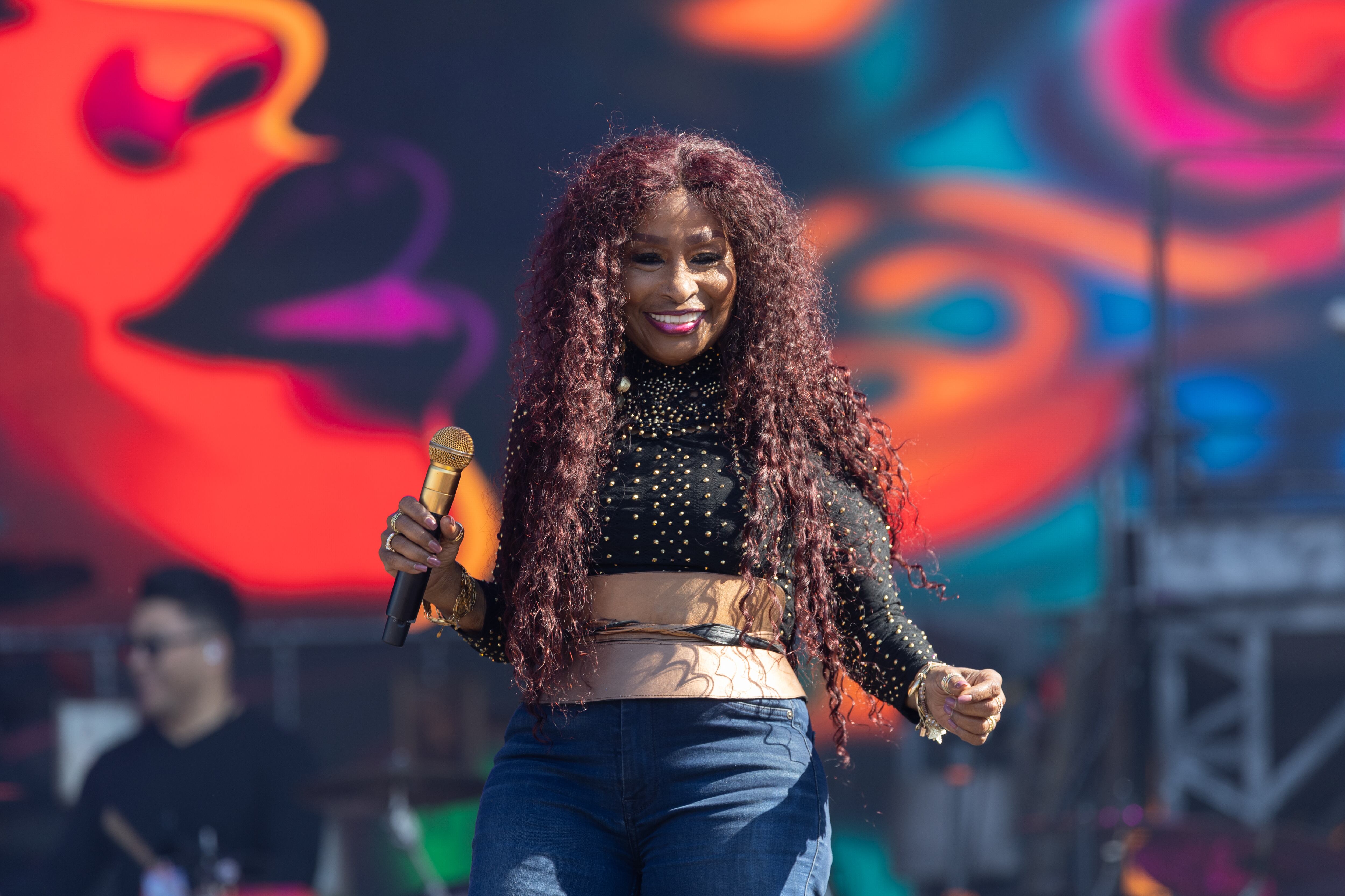NAPA, CALIFORNIA - 22 DE MAYO: Chaka Khan se presenta en el festival BottleRock 2026 en la Napa Valley Expo el 22 de mayo de 2026 en Napa, California. (Foto de Miikka Skaffari/WireImage)