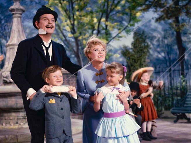 Glynis Johns en Mary Poppins de 1964
