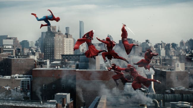 Spider-Man (Tom Holland) en una escena de 'Spider-Man: Brand New Day'. / Sony Pictures