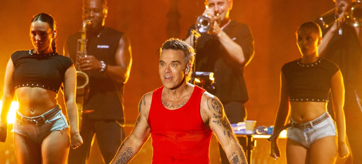 Robbie Williams en el Iconica Fest