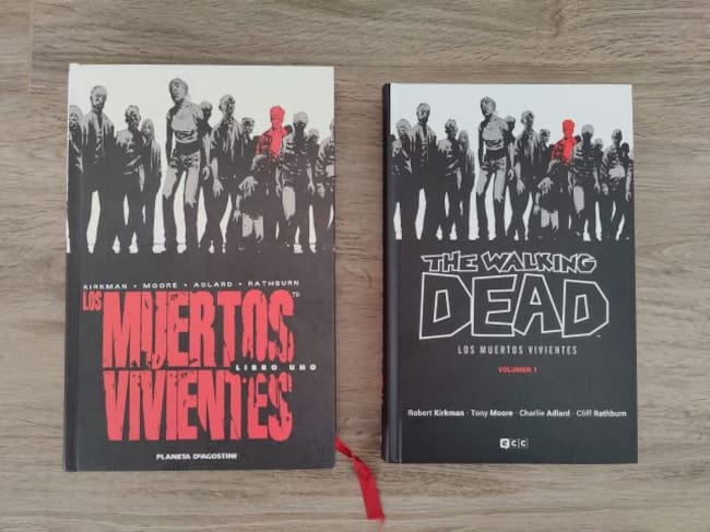 Integral de Planeta a la izquierda. Nueva edición de ECC a la derecha.