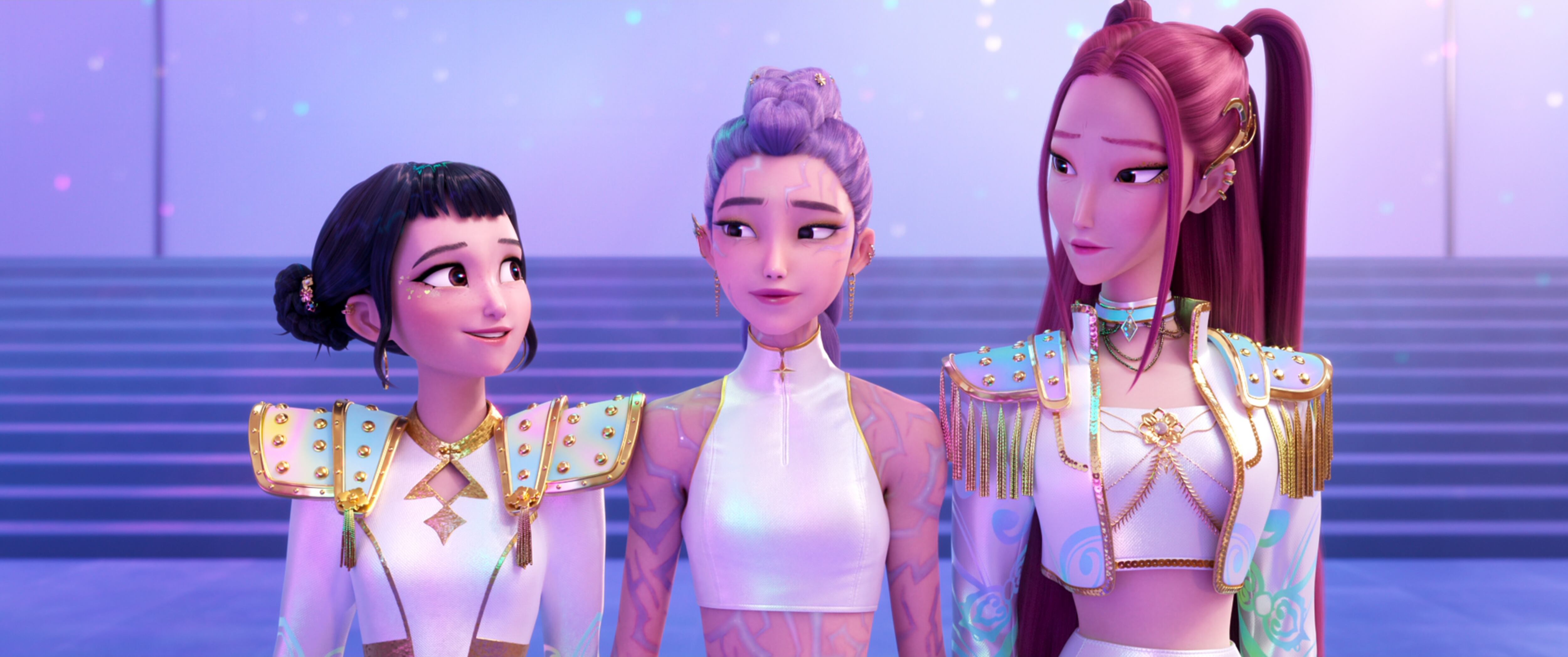 Rumi, Mira y Zoey