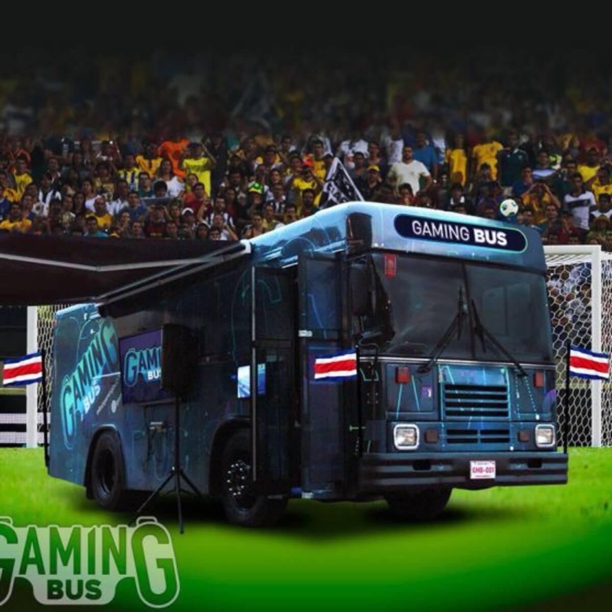 Llegó al país el primer bus de videojuegos