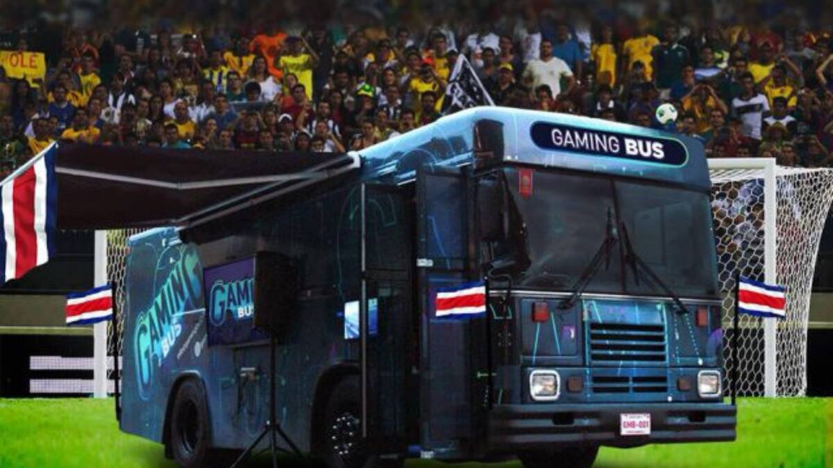 Llegó al país el primer bus de videojuegos