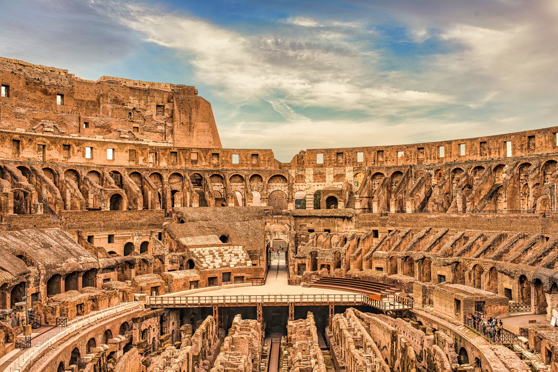 El Coliseo romano.
