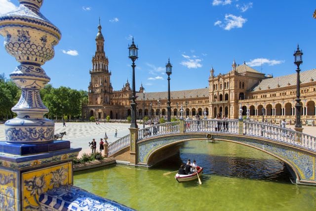 Plaza de España de Sevilla.