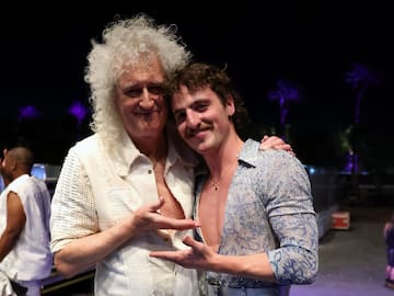 El espectacular homenaje de Benson Boone a Queen en Coachella 2025, junto al mismísimo Brian May