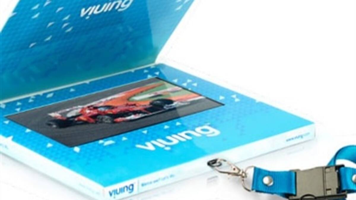 ¿Imagina tener un televisor desechable?