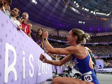 Alice Finot, la atleta francesa que pidió matrimonio a su novio gallego tras su espectacular carrera en los Juegos Olímpicos de París 2024
