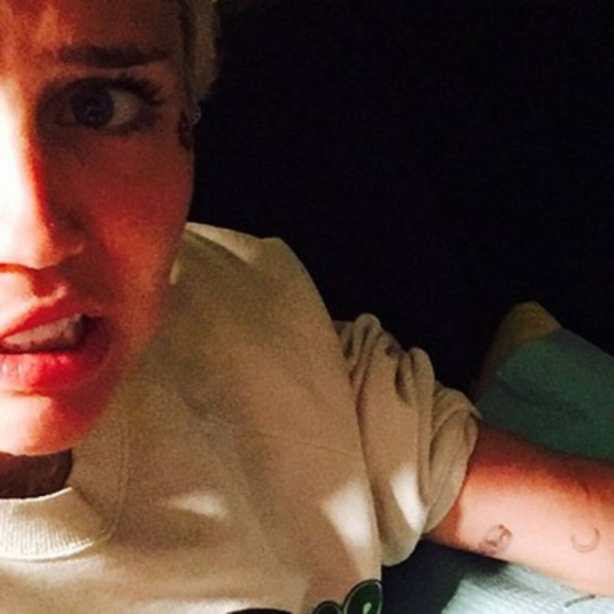 Miley Cyrus se inyecta vitaminas para aumentar su energía