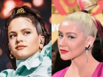 El comentario de Christina Aguilera a Rosalía revoluciona Instagram