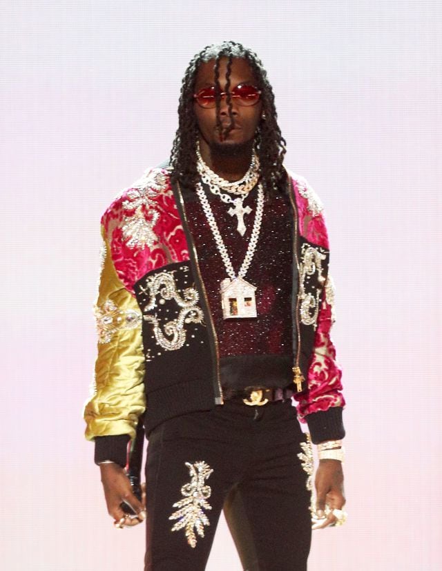 Offset en los BET Awards 2018.