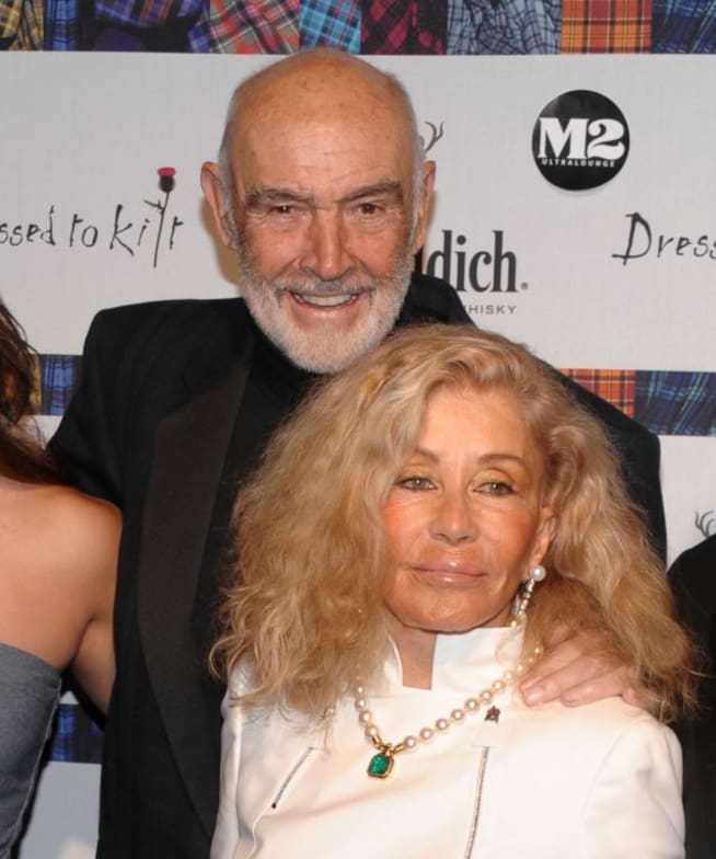 La esposa de Sean Connery reveló que la demencia que padecía lo apagó poco a poco hasta acabar con su vida. Cortesía: Dimitrios Kambouris/WireImage/Getty Images