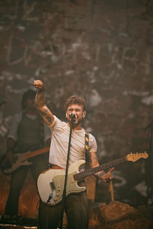 Dani Fernández en el Mallorca Live Festival