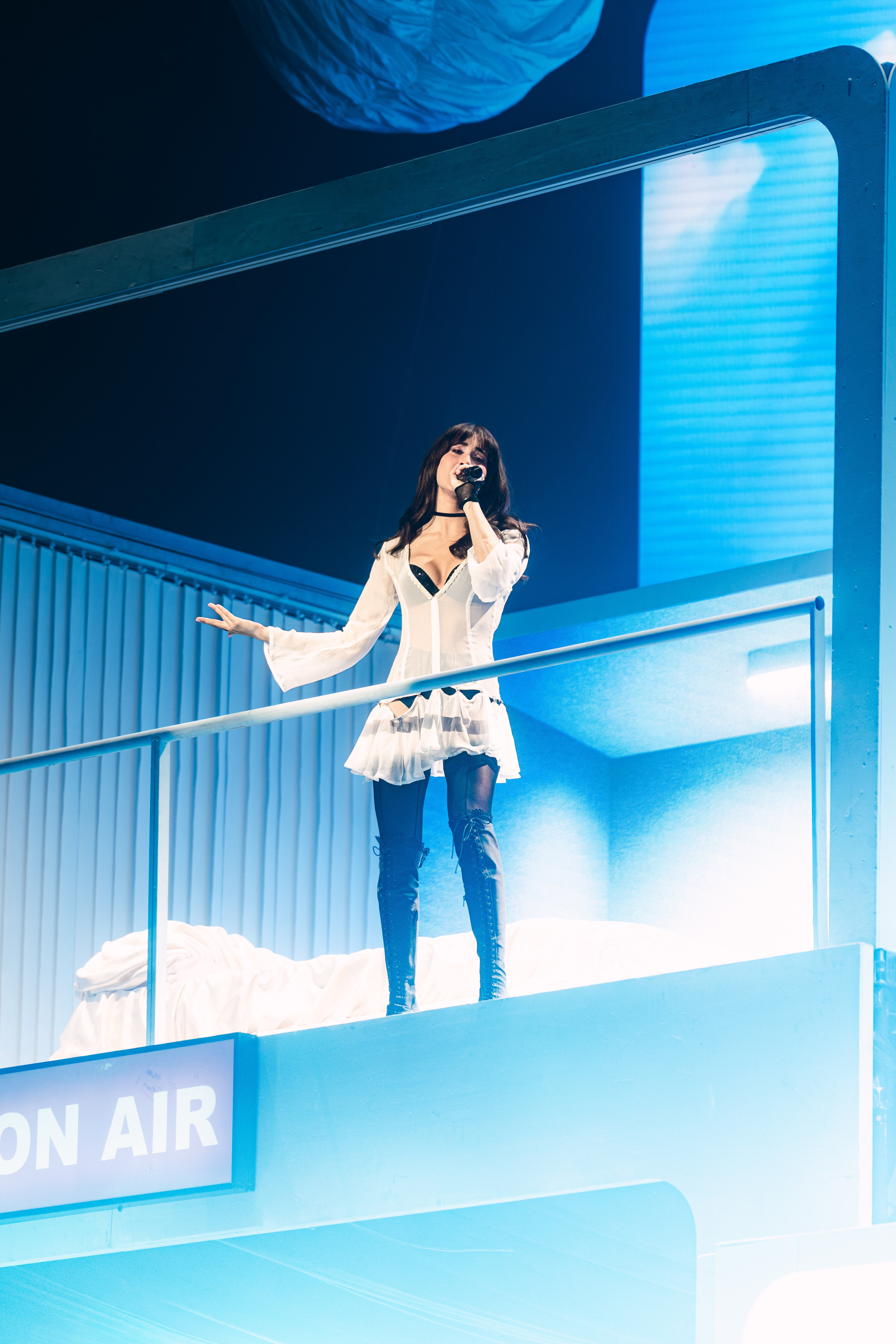 Aitana en su segundo concierto en Bilbao con 'Cuarto Azul'