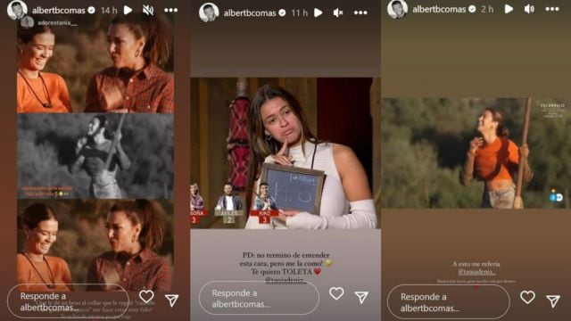 Albert Barranco, feliz de que su chica se acuerde de él en &#039;Pesadilla en El Paraíso&#039;.