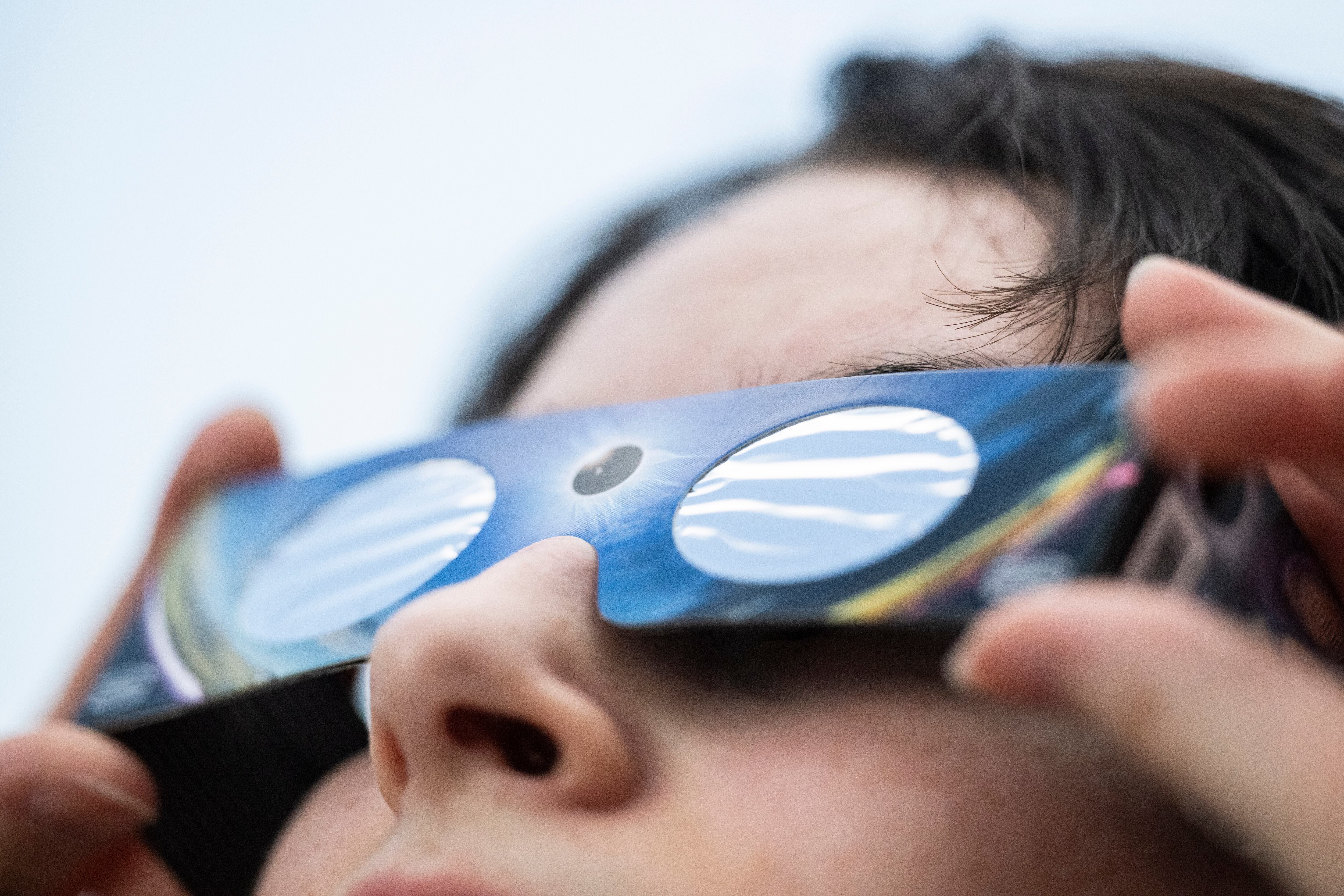 Gafas para ver el eclipse