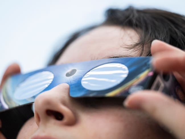 Gafas para ver el eclipse