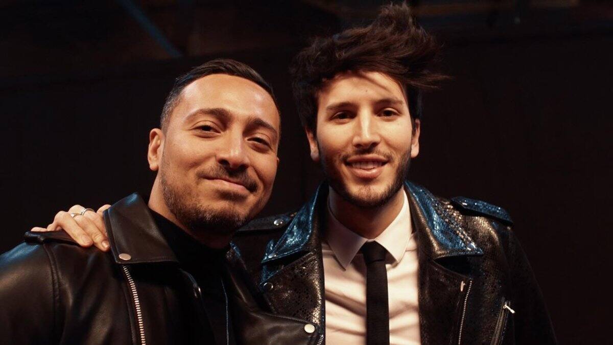 Boris Vega junto a Sebastian Yatra