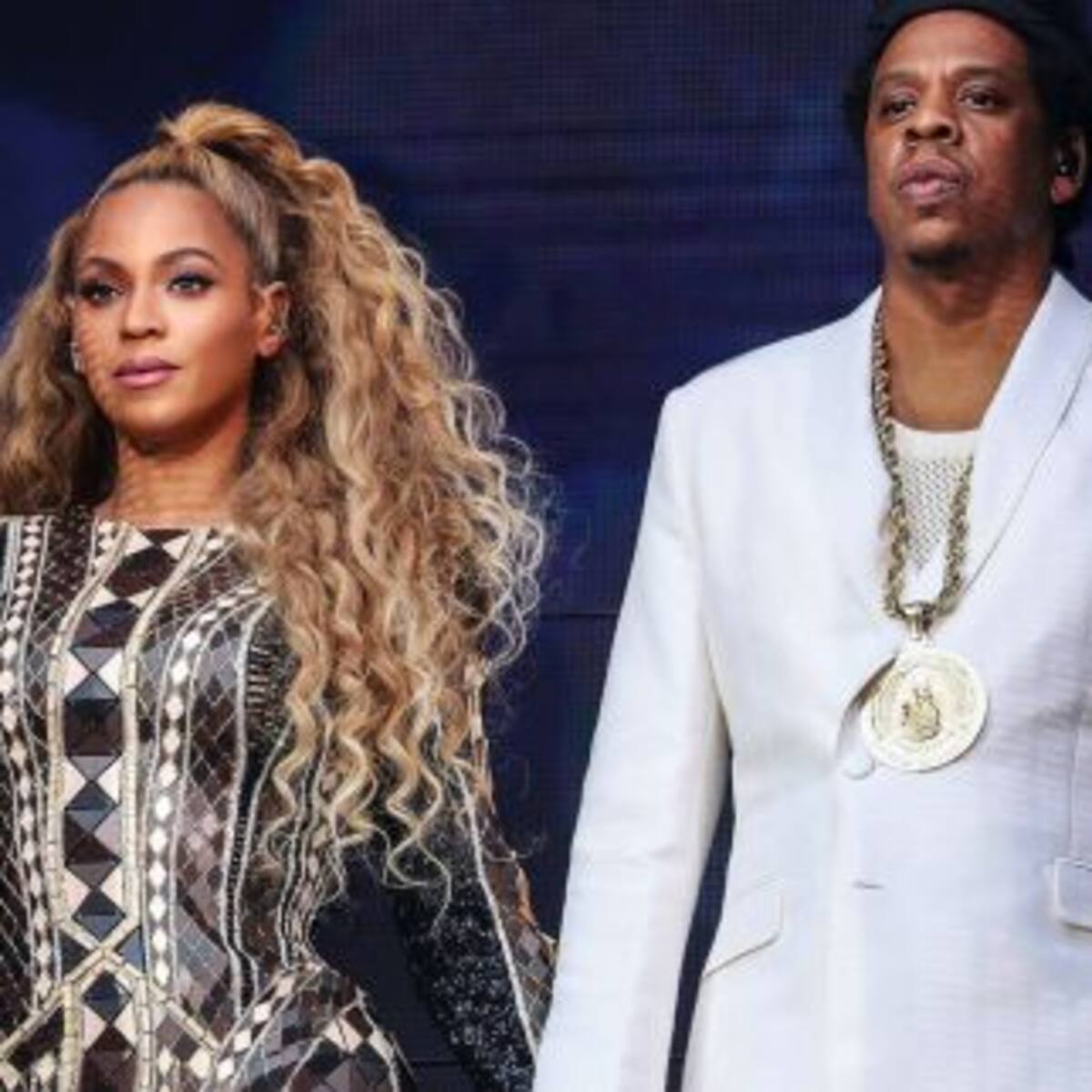 ¡Qué susto! Un fan persiguió a Beyoncé sobre el escenario