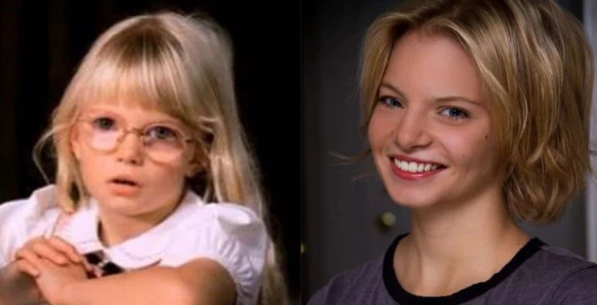 Jacqueline Steiger interpretaba Amanda Thripp, amiga de Matilda. Es Licenciada en Lingüística y Antropología, aunque sueña con volver a la actuación.