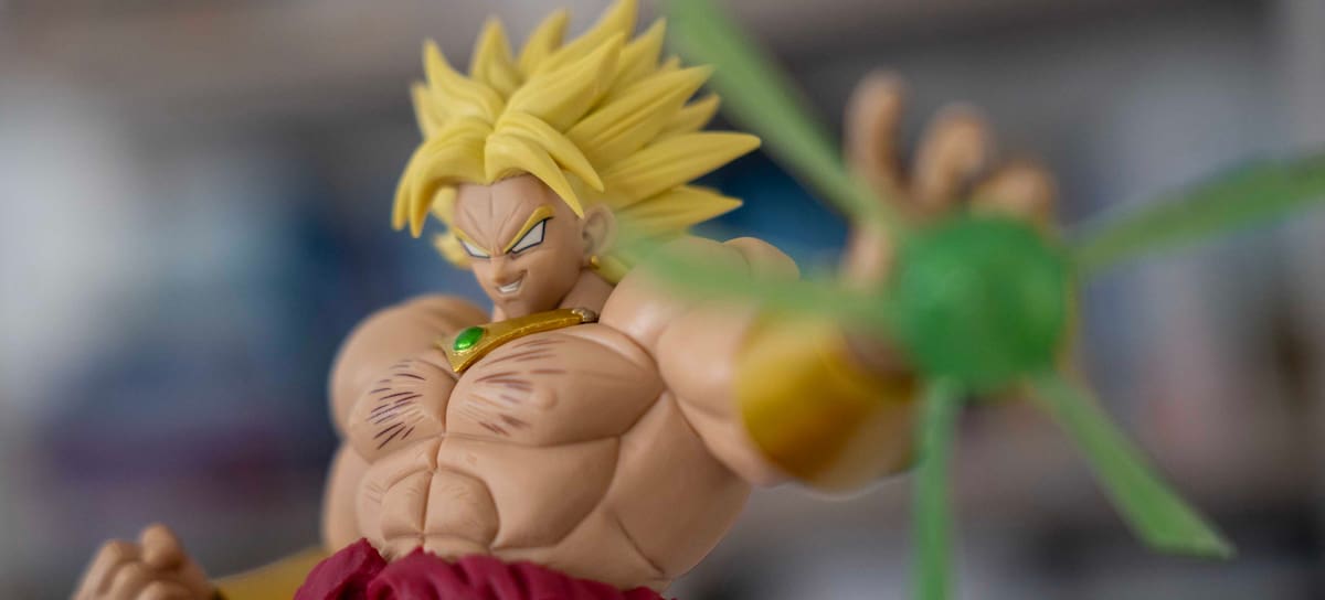 Broly GX Materia de Banpresto