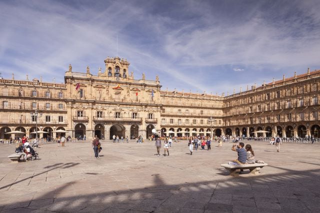 Plaza Mayor de Salamanca.