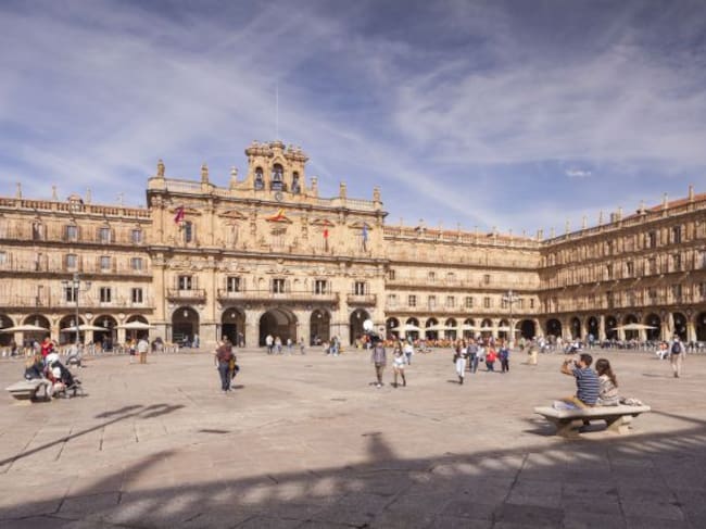 Plaza Mayor de Salamanca.