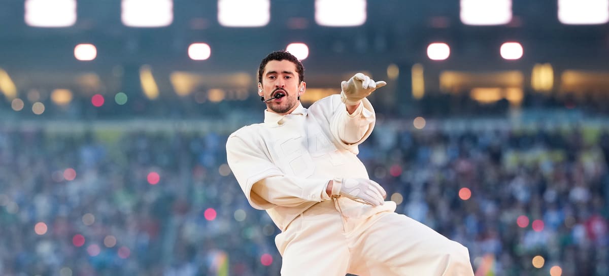 Bad Bunny en la Super Bowl 2026