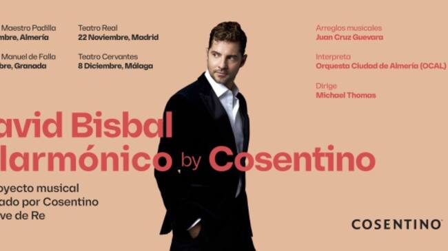 David Bisbal, en un proyecto único.