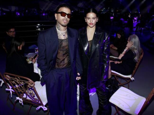 Rosalía y Rauw Alejandro en LOS40 Music Awards 2021.