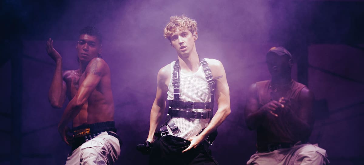 Troye Sivan durante la parada de la gira 'Charli XCX and Troye Sivan Present: Sweat', con todas las entradas agotadas, en el Madison Square Garden el 23 de septiembre de 2024 en la ciudad de Nueva York.