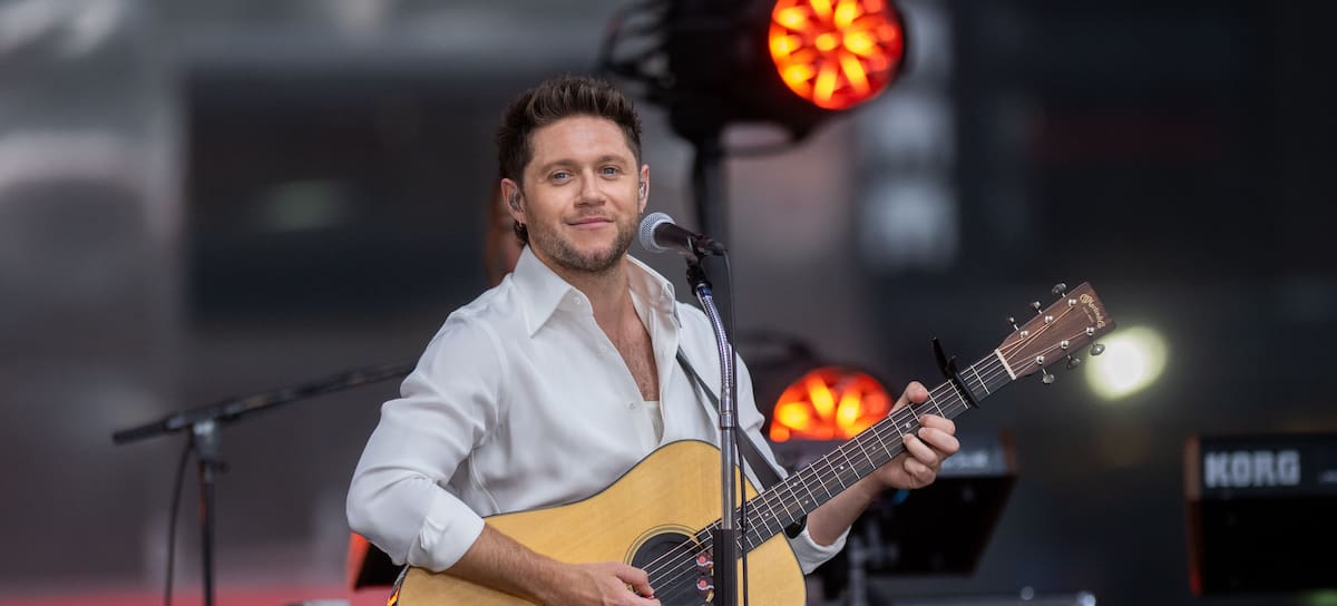 Niall Horan en concierto, en Nueva York.